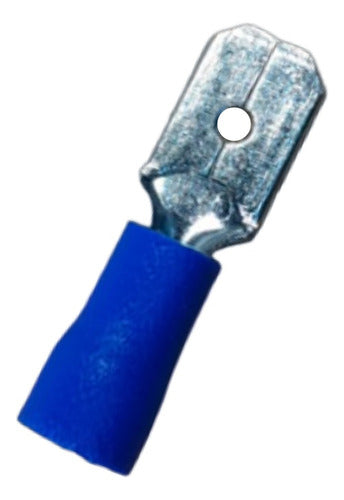 Insulated Male Blade Terminal 6.5mm X 50 Units 1.5/2.5mm 0