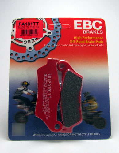 Pastilla Freno Ebc Fa181tt Royal Enfield  Himalayan 16-18 F 1