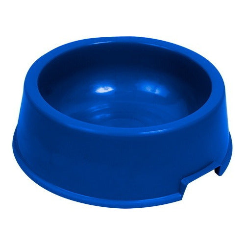 Luzo Small Round Pet Food and Water Bowls - Pack of 2 0