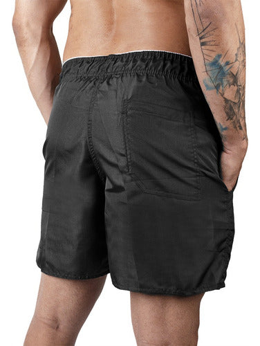 Bermudas  Praia Masculina Academia Shorts Masculino Esportes 1