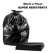 Kadi Super Resistant Trash Bags 50x70cm Pack of 10 Units 0