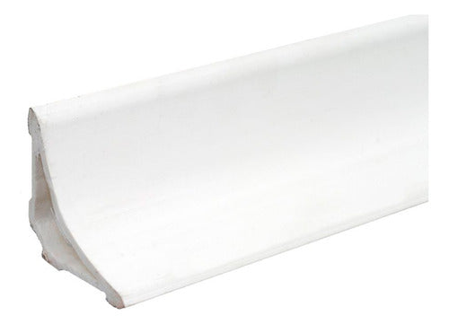 Bennet Sanitary PVC Baseboard - 30 mm - 4 Meters Long 0