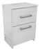 Muebles Orlandi Modern Nightstand Table 1 Drawer 1 Door Pack x2 Loft 5