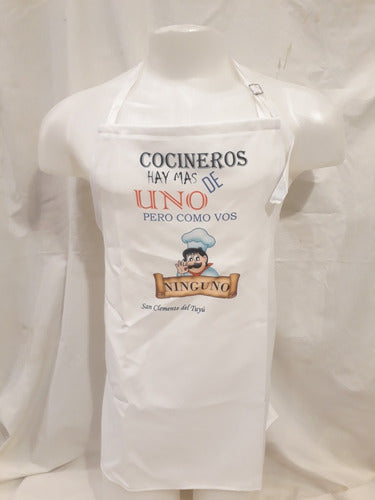 La Faustina Kitchen Apron Pack of 6 with Inscriptions 1