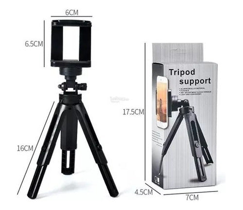 Soul Universal Foldable Tripod for Mobile Phones - ABS Aluminum 1