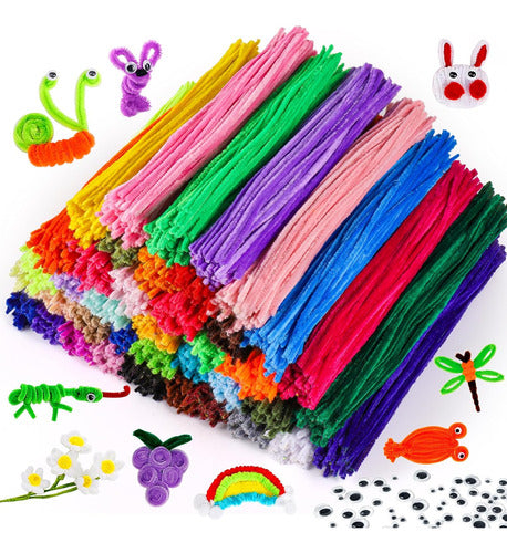 Limpiadores De Tuberías 15 Cm, 360 Piezas En 40 Colores 0