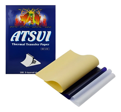 Atsui Thermal Hectographic Paper for Thermocopier X 10u 0