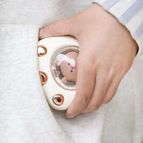 Km Solutions Mini Electric Rechargeable Hand Warmer - Paw Shape 3