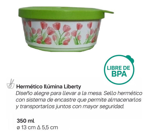 Tupperware® Hermetic Bowl Ilumina 350ml 1