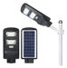 Solar Ledimp Luminaria Solar Luz Calida 60w Sensa Movimiento+ Soporte 0