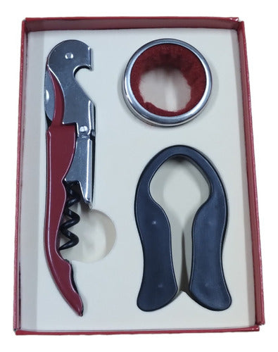 Emax Set De Sacacorcho Para Vino X3 1