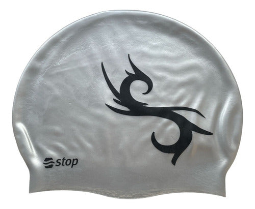 Swimming Cap Marfed Silicone Combined Colors for Pool 0
