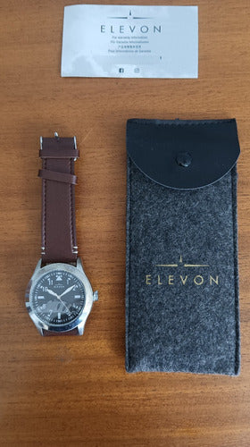 Elevon Leather Watch Hanson for Men - Original and New 3