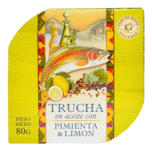 Granjas Patagonicas Trucha Y Salmon En Aceite X 4 1