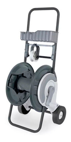 REHAU 1/2 Inch x 60m Hose Reel Stand with Wheels Support 0