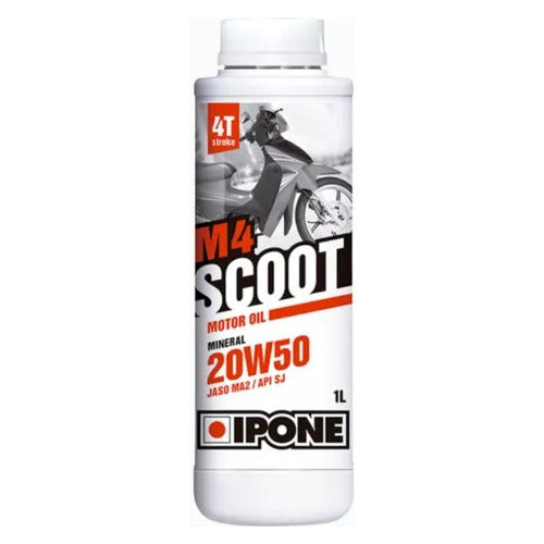 Ipone Mineral Oil M4 Scoot - 4T 20W50 1 Liter 0