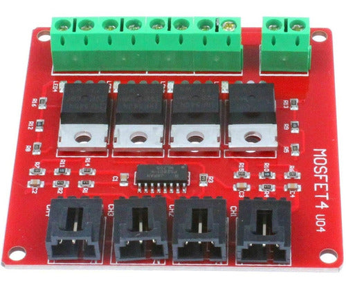 Módulo De Interruptor Mosfet De 4 Canales Noyito Módulo De A 1