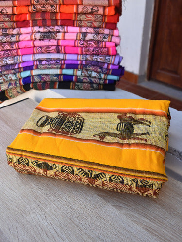Pack of 2 Aguayo Norteño Inca Blankets 1.15 x 1.15 40