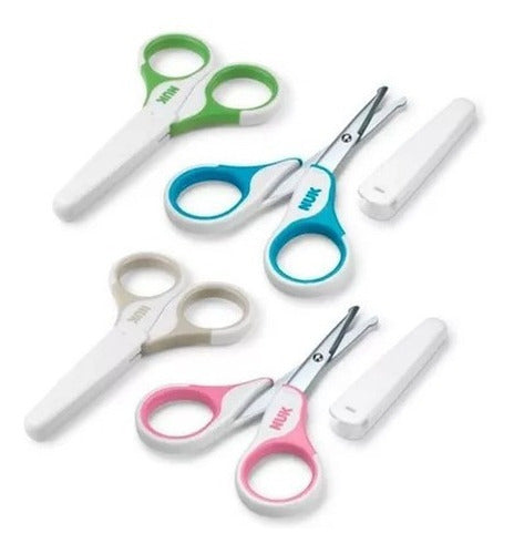 NUK Baby Nail Scissors with Protective Cover 2