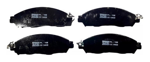 Brake Pads Compatible with Nissan Frontier NP300 0