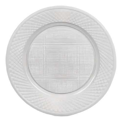 Disposable Plates Large 22cm. White Pack of 50 0