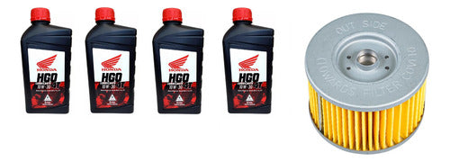 Kit Service Filtro Aceite Honda Trx 420fpa 4x4 Rancher 09/14 0