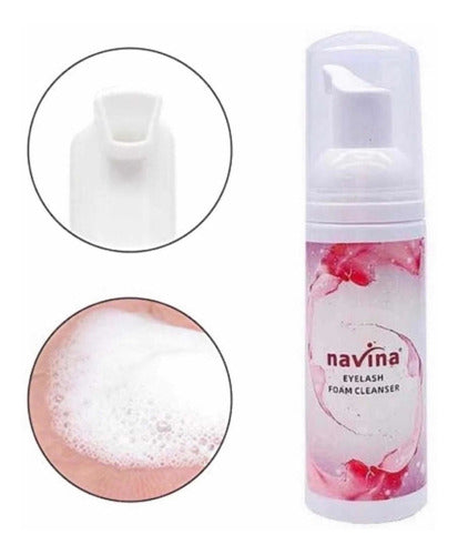 Navina Lash Shampoo Foam for Eyelash Extension 0