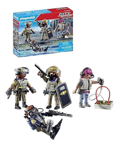 Playmobil Tactical Police Figures Set 0