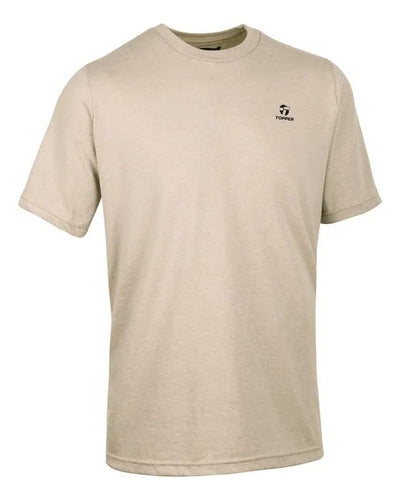 Topper Basic Beige T-Shirt for Men 7