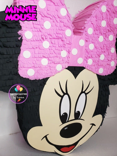 Decofiestas by Karina Piñata Minnie Mouse 70x60cm Aprox. 3