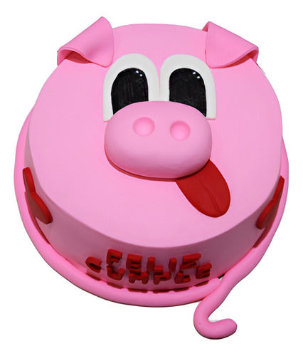 SS GOURMET Torta Chancho - Tortas Personalizadas Para Cumpleaños! 0