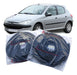 Peugeot 206 5p Burletes Puertas Delanteras (kit X2)silvaflex 0