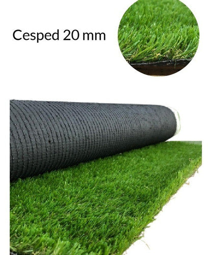 Ambiance Deco 10 M2 (2.00 X 5.00) Very Realistic Tricolor Synthetic Grass 20 Mm 1