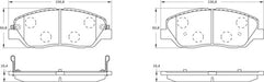 Pastillas De Freno Hyundai Santa Fe 2.0/2.4/2.7 4x2 4x4 2001 0