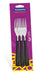 Tramontina New Kolor Plastic Handle Table Fork Set of 3 1