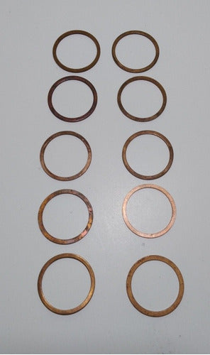 RG Aca122 Copper Washers Kit of 10 1 1/4 0