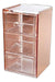 Moosy Life Rose Gold Acrylic Desk Organizer 5