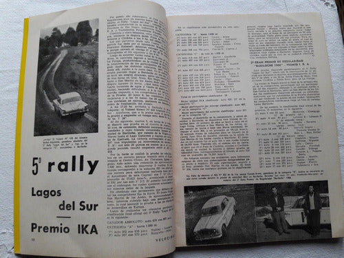 Revista Velocidad N° 188 Mayo 1966 Tc Pista Fiat Idromatic 3