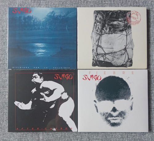 Sumo Discography 4 Cd's Divididos, Llegando, After, Fiebre 0