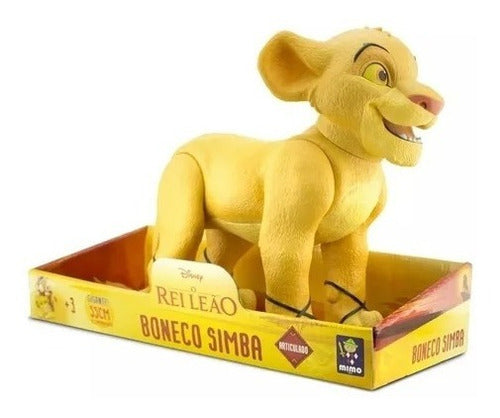 Juguete Muñeco Ariculado Simba Rey Leon 45cm Disney 0