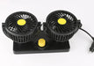 LJ ACCESORIOS Ventilador Doble Para Auto 12 V 1