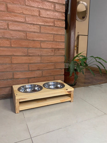 Tienda Animal Elevated Double Feeder Waterer for Dogs and Cats 3