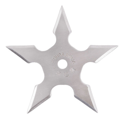 HURIKEN KOHGA Ninja 5-Pointed Throwing Star with Case 1