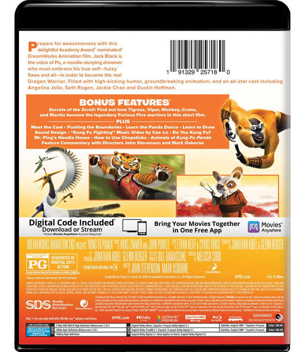 4K Ultra HD + Blu-ray Kung Fu Panda 1