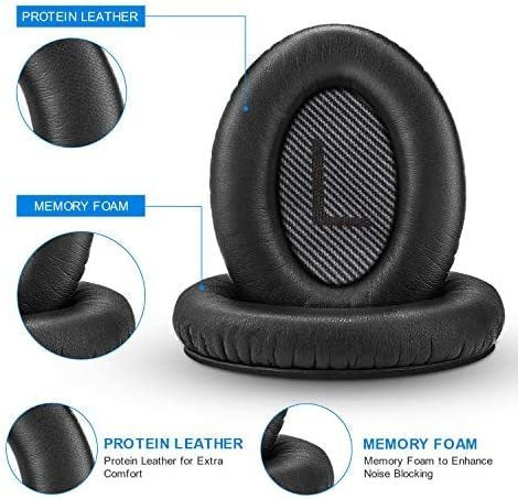 Replacement Bose QuietComfort 35 I/II Ear Pads by Link Dream 2