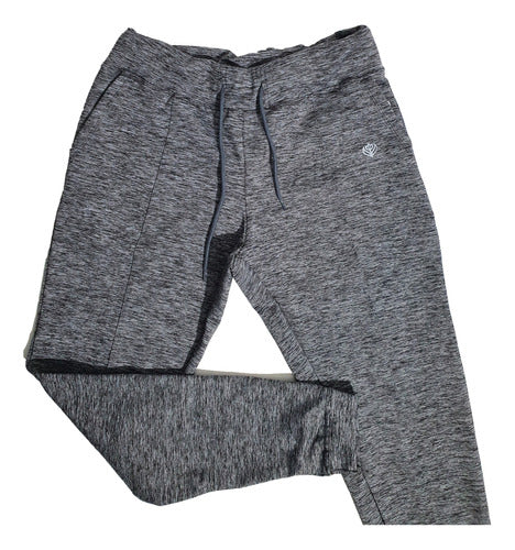 Team Gear Women's Gym Pro Running Pants - Gray Melange 0