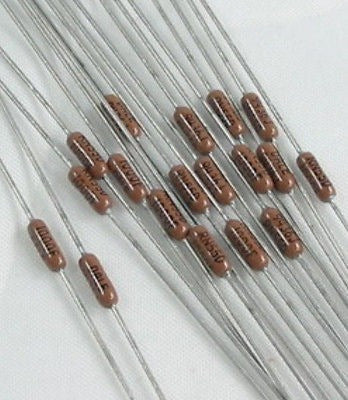 Dale Rn60 Metal Film Resistor 10-1Mohm 1/4W 1% Precision (50pcs) 1