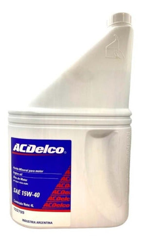 AC Delco Combo Filtro + Aceite VW Gol Country 1.4 / 1.6 1