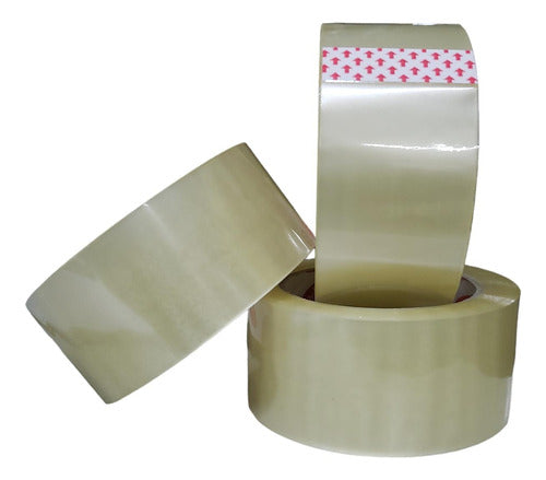 Gufran Transparent Packing Tape 48x100 Mts X 3 Units 0