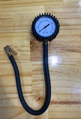 Kitana Air Pressure Gauge for Motorcycle, Car, and Truck 170lbs 4